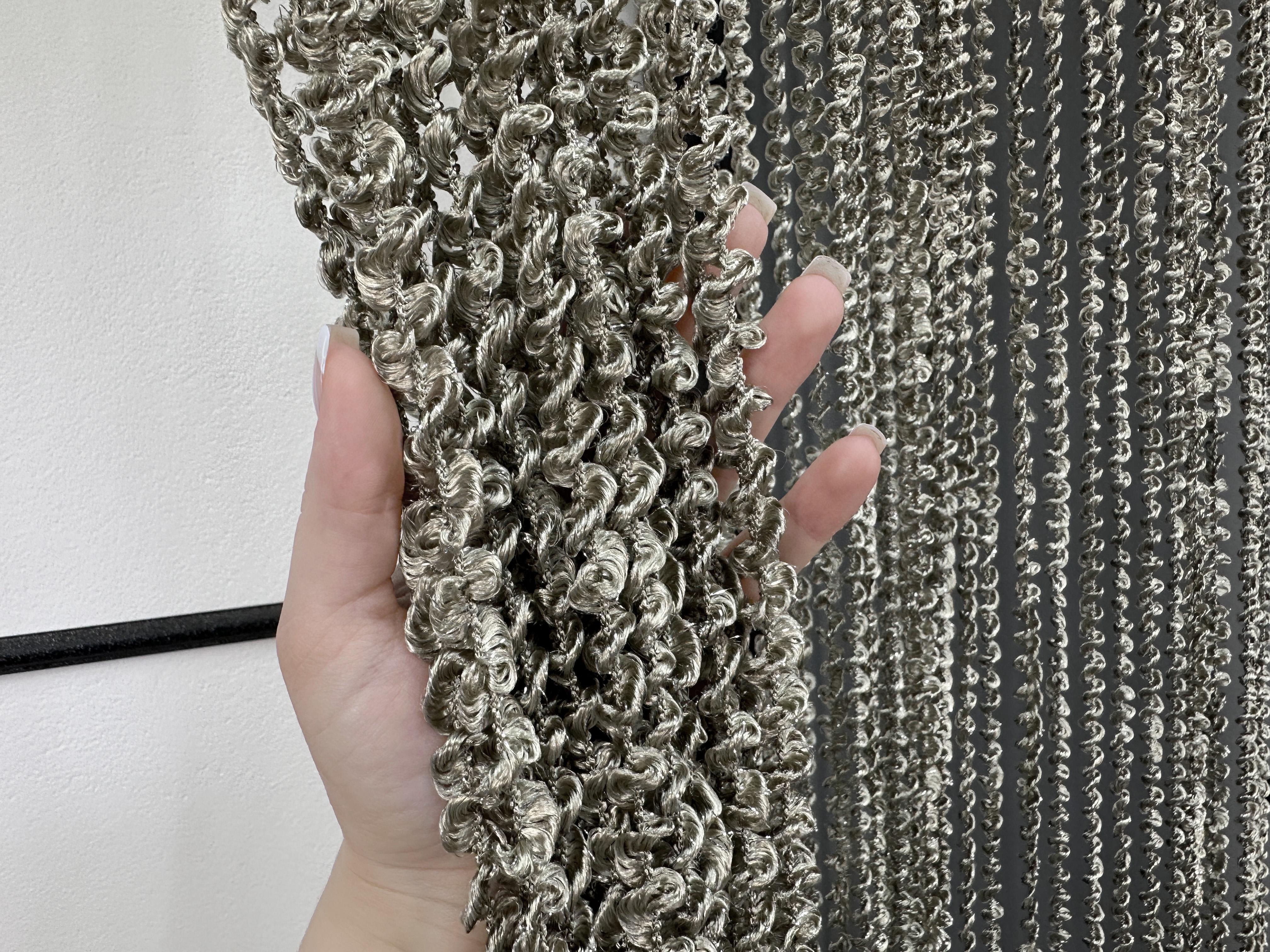 Шторы-нити спираль с люрексом 300х300 см Сатин (61-110) - фото 5 Шторы-нити спираль с люрексом 300х300 см Сатин (61-110) - фото 5