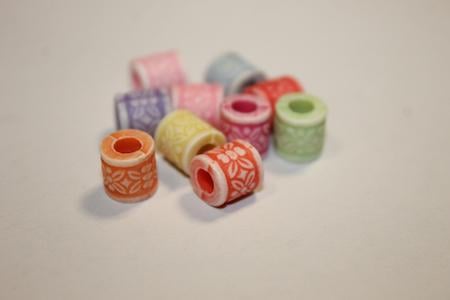 Бусины для браслетов Боченок 10 шт. 8х7 мм