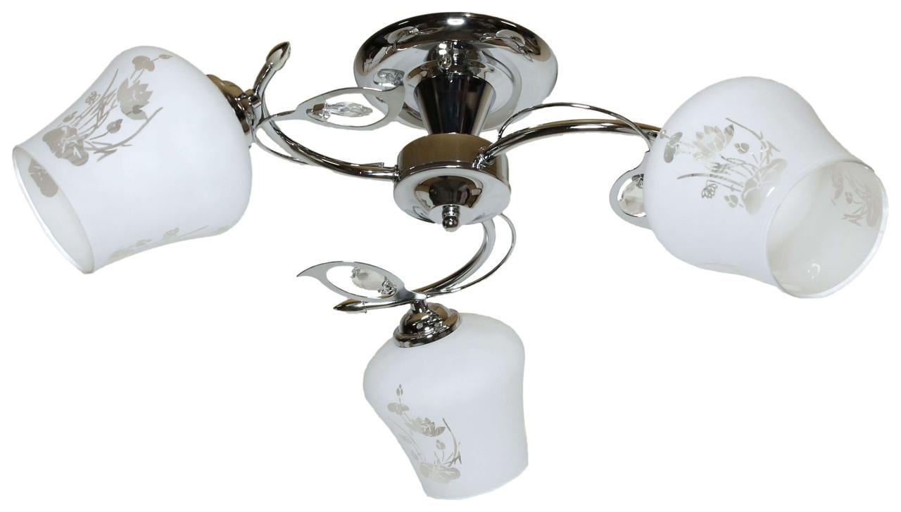 Люстра Svlight трехламповая 7342/3 Хром (1033927563)