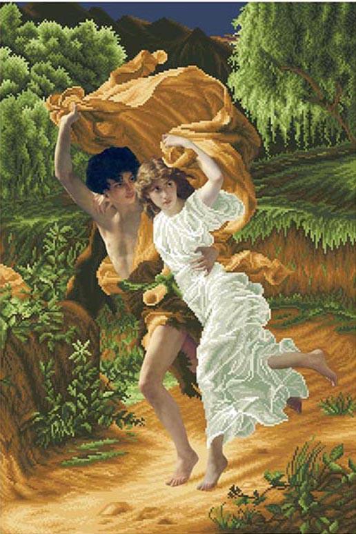 Схема картины Шторм для вышивки бисером на ткани (ТЛ0114567)