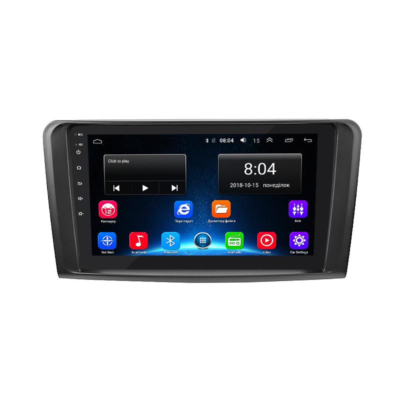 Магнитола штатная 9" Lesko для Mercedes-Benz GL-Клас I X164 Restyling 2009-2012 2/32Gb/Wi-Fi Optima (1577187807)