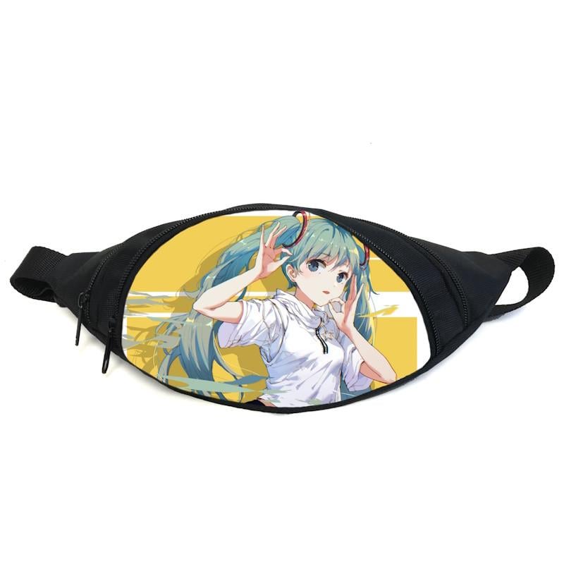 Поясная сумка-бананка Hatsune Miku GB HM 011 Черный (2127523019) Поясная сумка-бананка Hatsune Miku GB HM 011 Черный (2127523019)