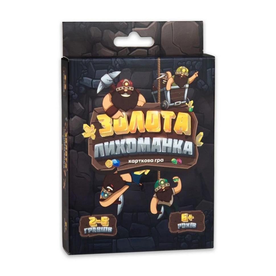 Настільна карткова гра Strateg Золота Лихоманка 30396 (RLT32741) Настільна карткова гра Strateg Золота Лихоманка 30396 (RLT32741)