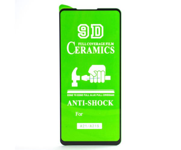 Защитная пленка Ceramics Full coverage film для Samsung Galaxy A21s, Black