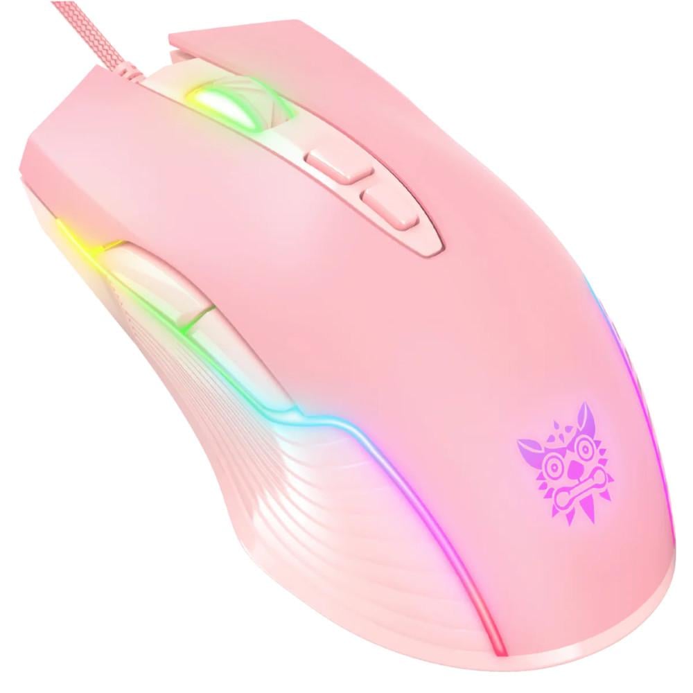 Компьютерная мышка ONIKUMA CW905 RGB Розовый