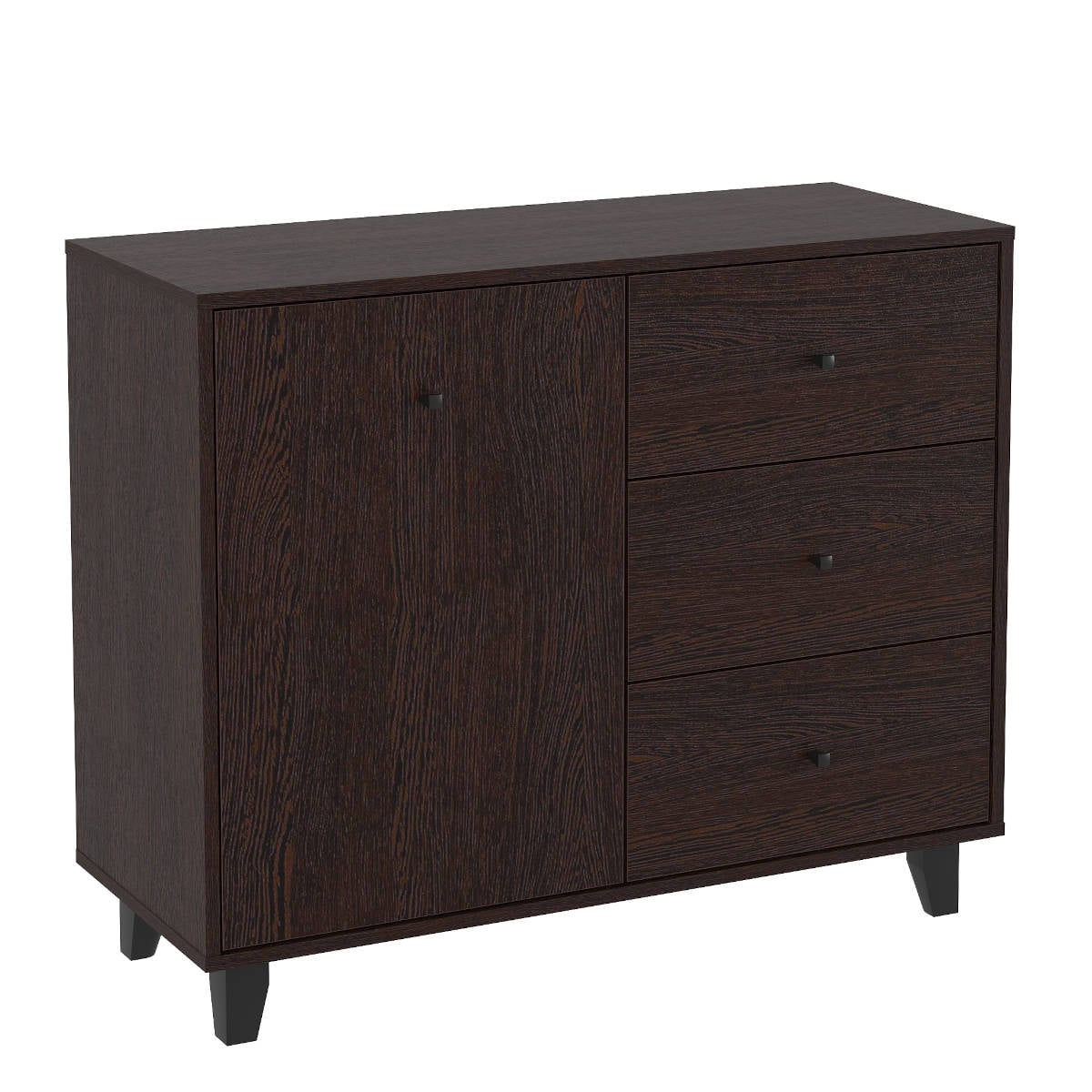 Комод Компанит 31 100х40х82 см Венге темный (6454a818b509cb5e9b3fb775) Комод Компанит 31 100х40х82 см Венге темный (6454a818b509cb5e9b3fb775)