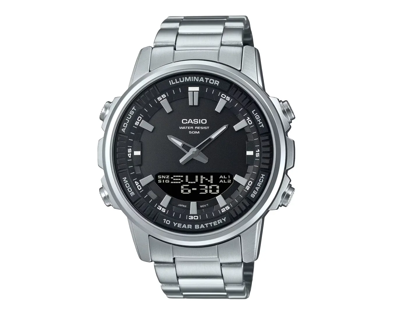 Наручний годинник чоловічий Casio AMW-880D-1AVDF d 47 мм (2466871252)