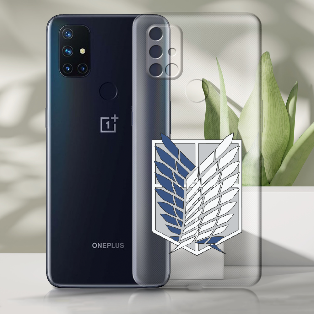 Чохол BoxFace OnePlus Nord N10 Атака Титанів Крила Свободи Прозорий силікон (43633-bk88-43633) - фото 2