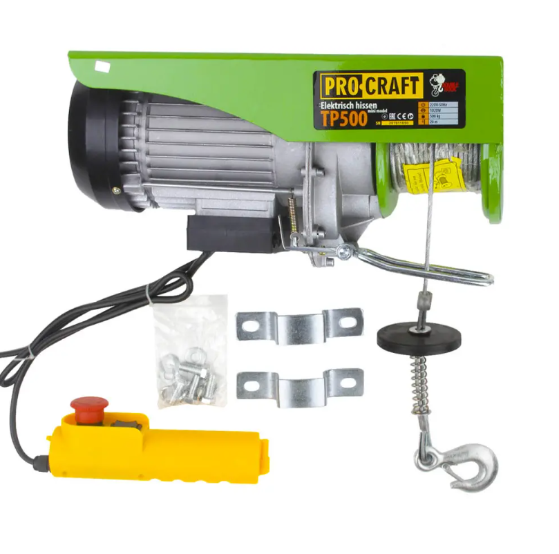 Електротельфер ProCraft TP500 (0035) Електротельфер ProCraft TP500 (0035)