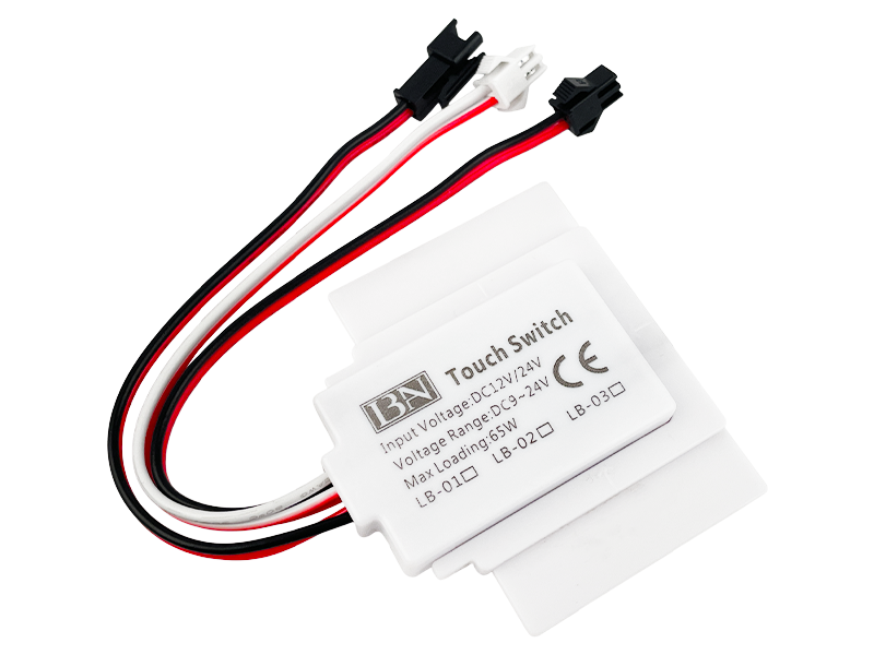 Сенсорный выключатель для зеркал LB-03A 1 клавиша 65W dimmer 12-24V Сенсорный выключатель для зеркал LB-03A 1 клавиша 65W dimmer 12-24V