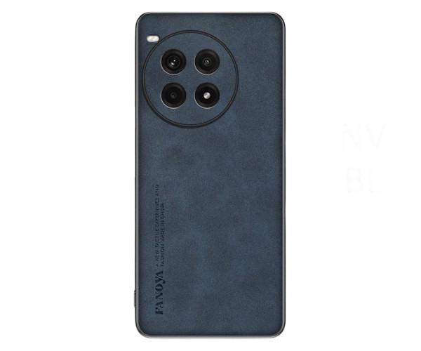 Шкіряний чохол - накладка Fanoya для OnePlus Ace 3 Pro Синій
