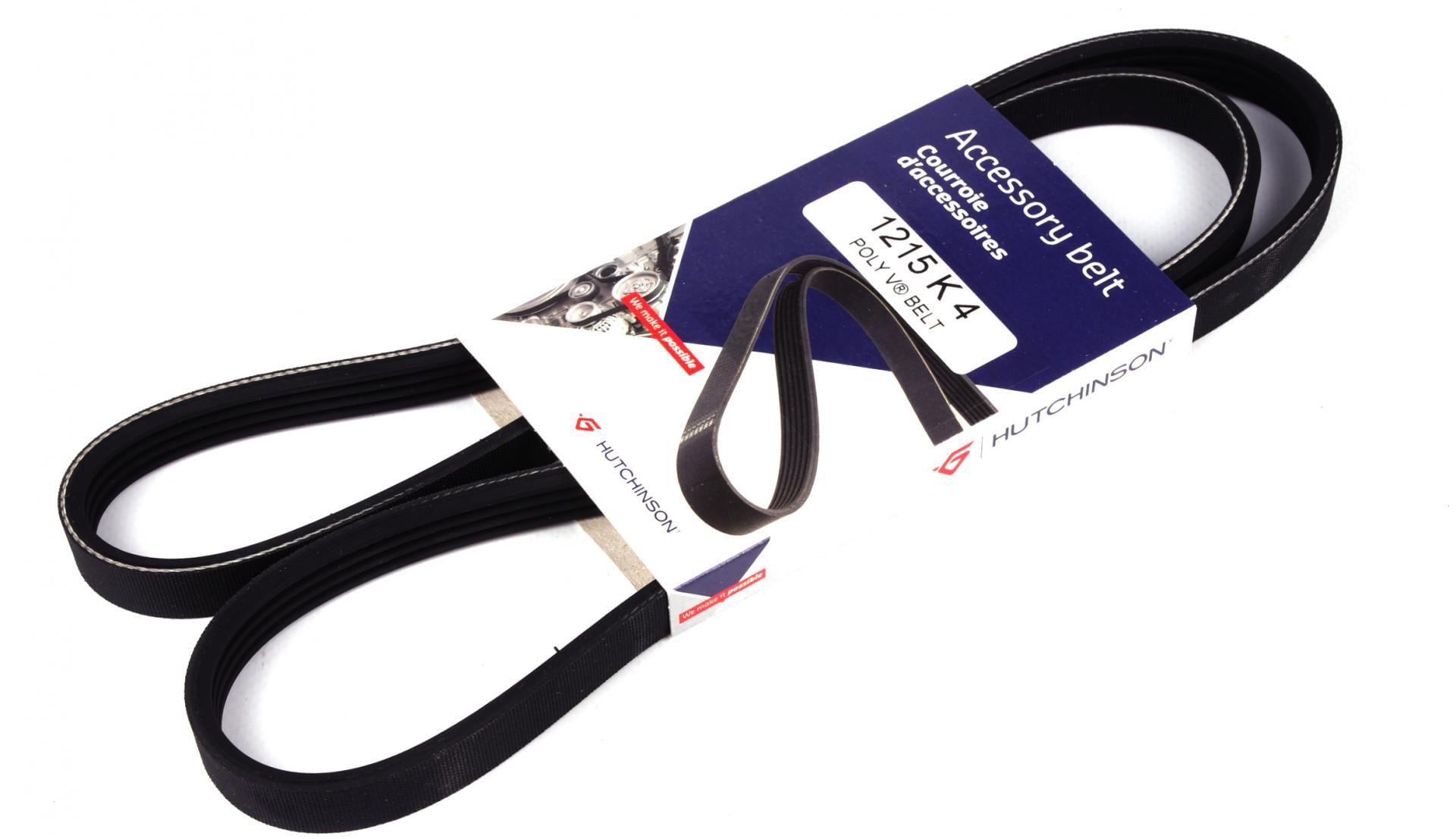 Ремень генератора HUTCHINSON для Audi A4/A6 2.5TDI 00-05/Peugeot J5 1.9-2.5 TD 90-94 (4PK1215 1215 K 4)