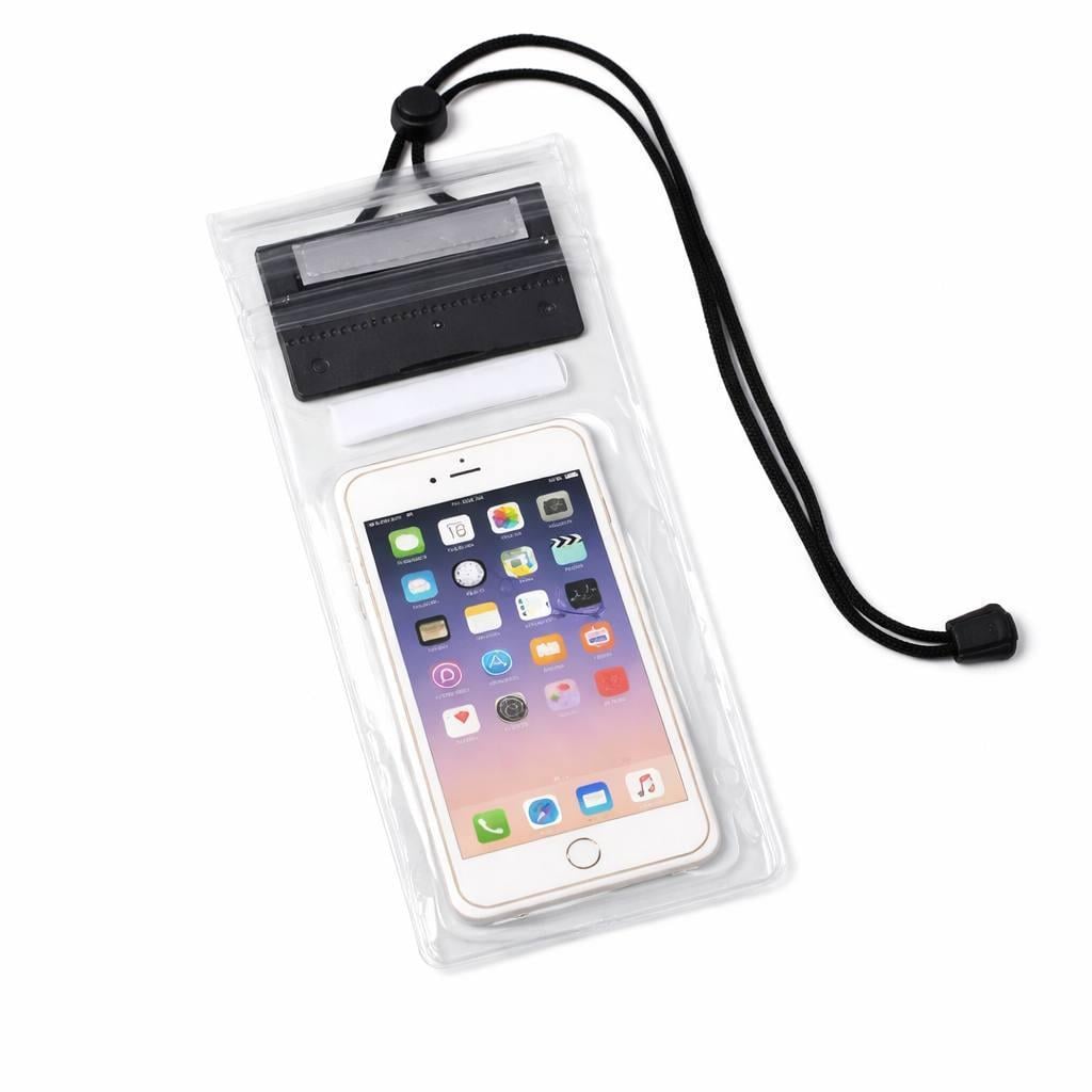 Сумка-чохол водонепроникна Прозорий з шнурком Чорний (Е051658) Сумка-чохол водонепроникна Прозорий з шнурком Чорний (Е051658)