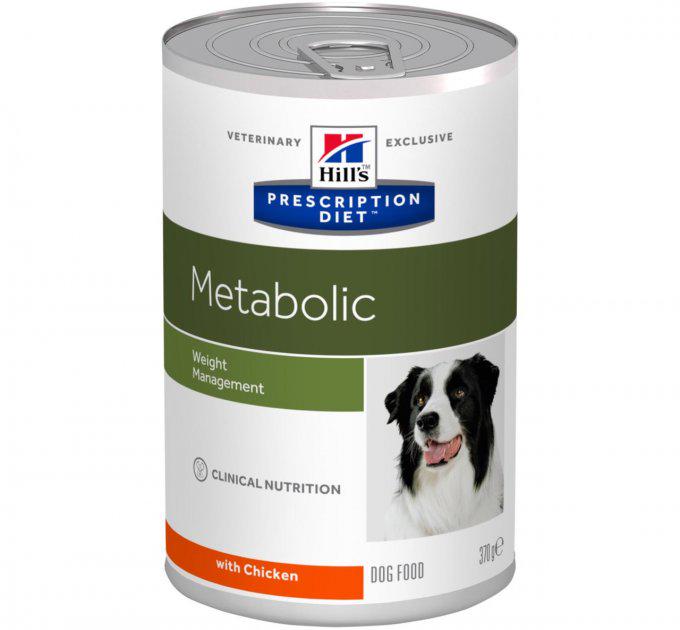 Корм влажный для собак с избыточным весом или ожирением Hill's PD Metabolic диета 370 г (052742210100)
