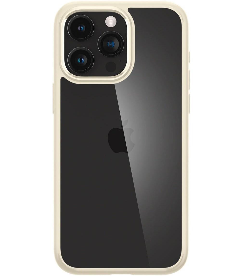 Чехол-бампер для телефона Spigen Ultra Hybrid Apple iPhone 15 Pro Mute Beige (ACS06712)
