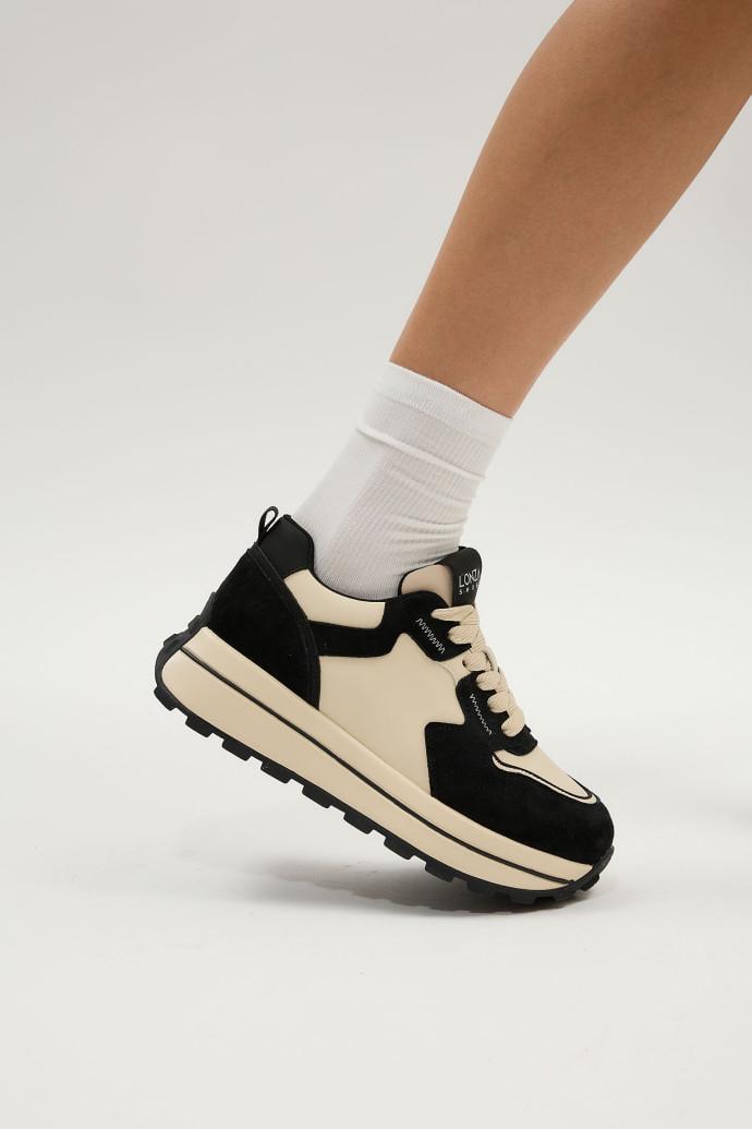 Кросівки жіночі демісезонні LONZA р. 38 Чорний (192210) - фото 2 Кросівки жіночі демісезонні LONZA р. 38 Чорний (192210) - фото 2