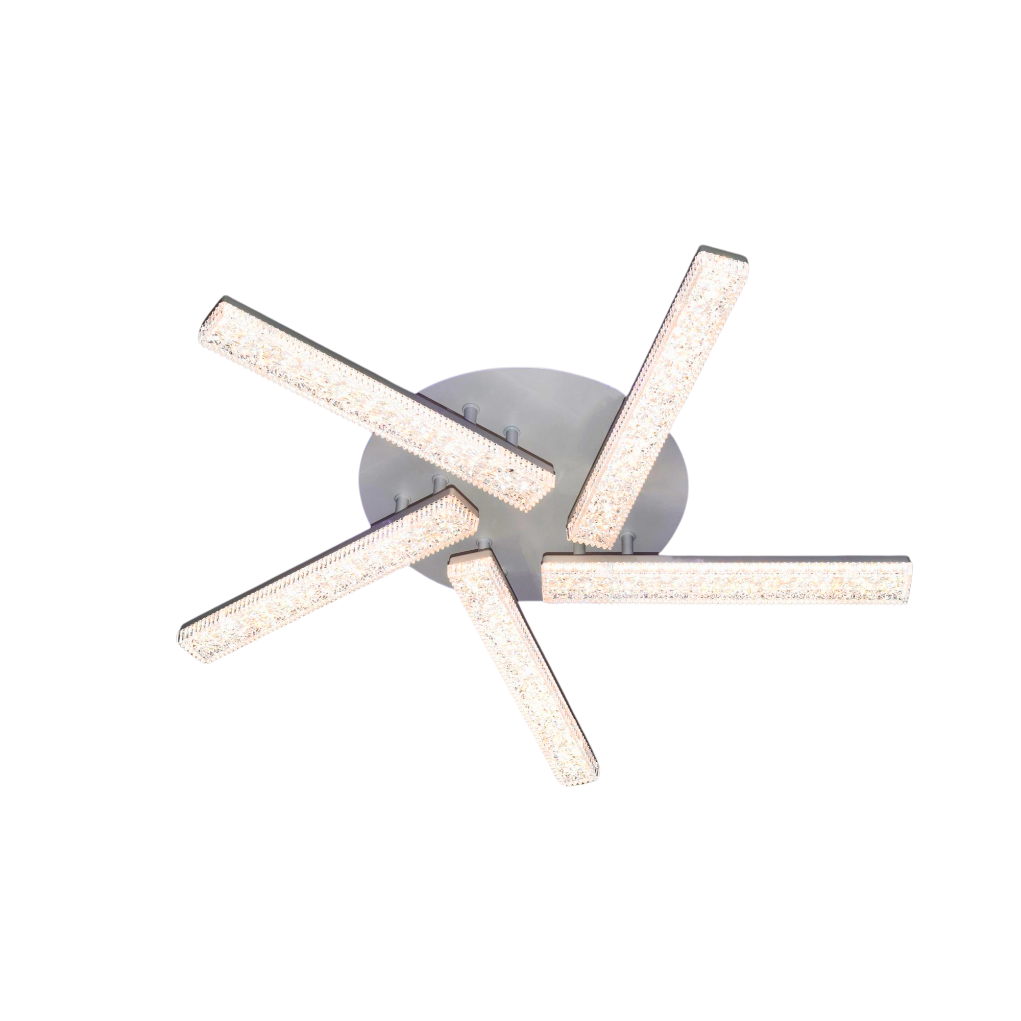 Люстра світлодіодна акрилова Valeso V 3445-5С WH з пультом (000037716)