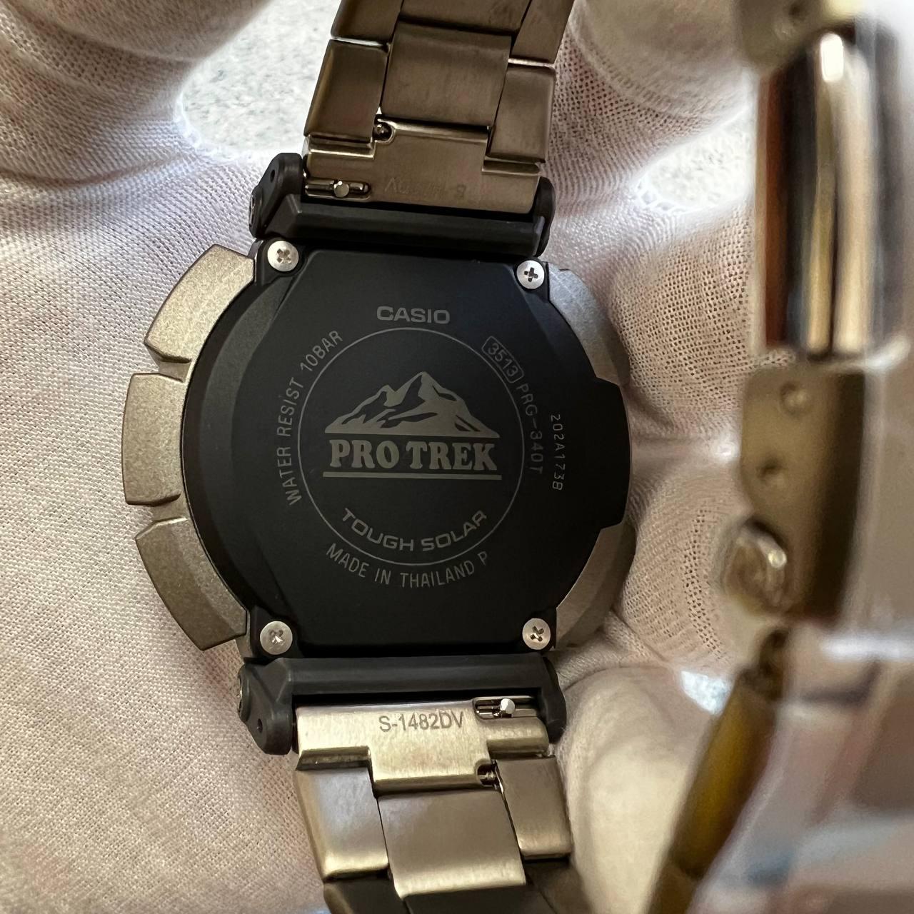 Наручные часы мужские Casio Protrek PRG-340T-7ER (1686797616) - фото 8 Наручные часы мужские Casio Protrek PRG-340T-7ER (1686797616) - фото 8