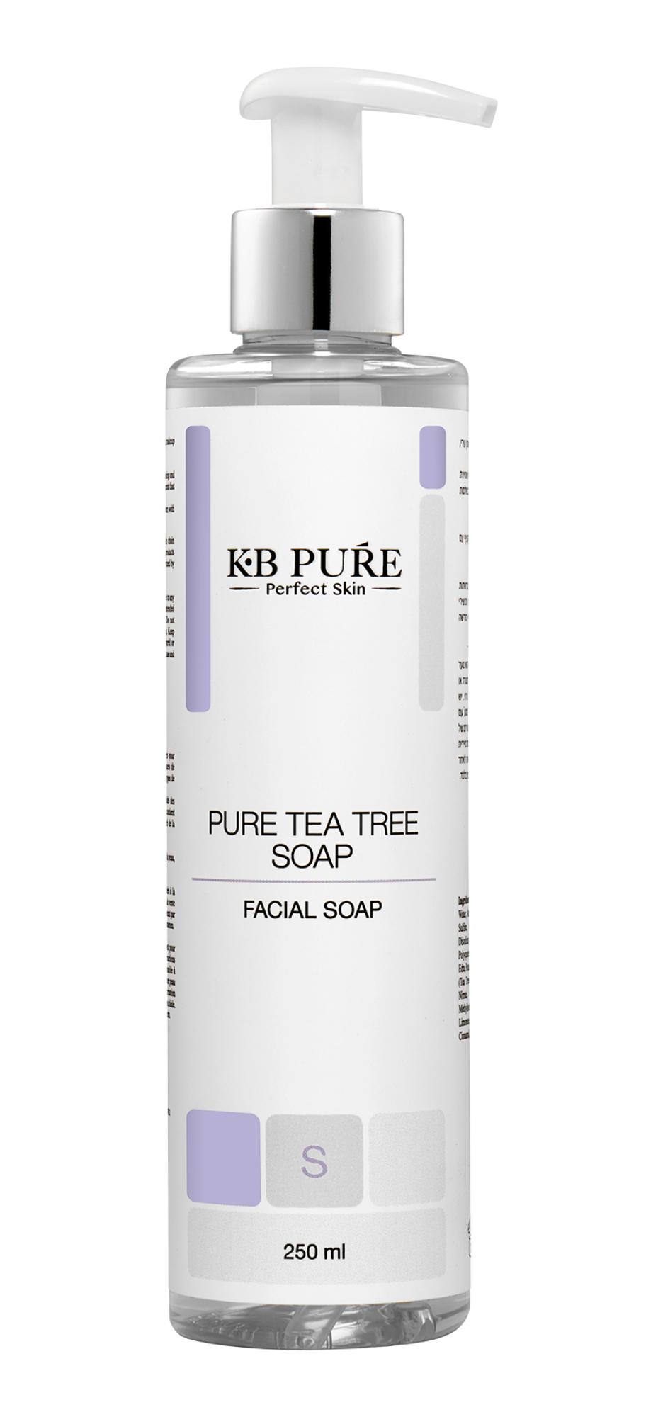 Мило для очищення шкіри від надлишкового бруду і макіяжу KB Pure Tea Tree Soap 250 мл (0000110)