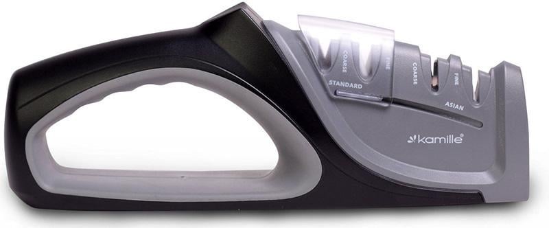 Точилка для ножів Kamille з двома видами точила 21,5х4,5х9 см