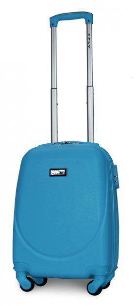 Валіза пластикова Fly 310 XS міні ручна поклажа на 4 колесах Блакитний (CEKRBFL310XM4GOL) - фото 2 Валіза пластикова Fly 310 XS міні ручна поклажа на 4 колесах Блакитний (CEKRBFL310XM4GOL) - фото 2