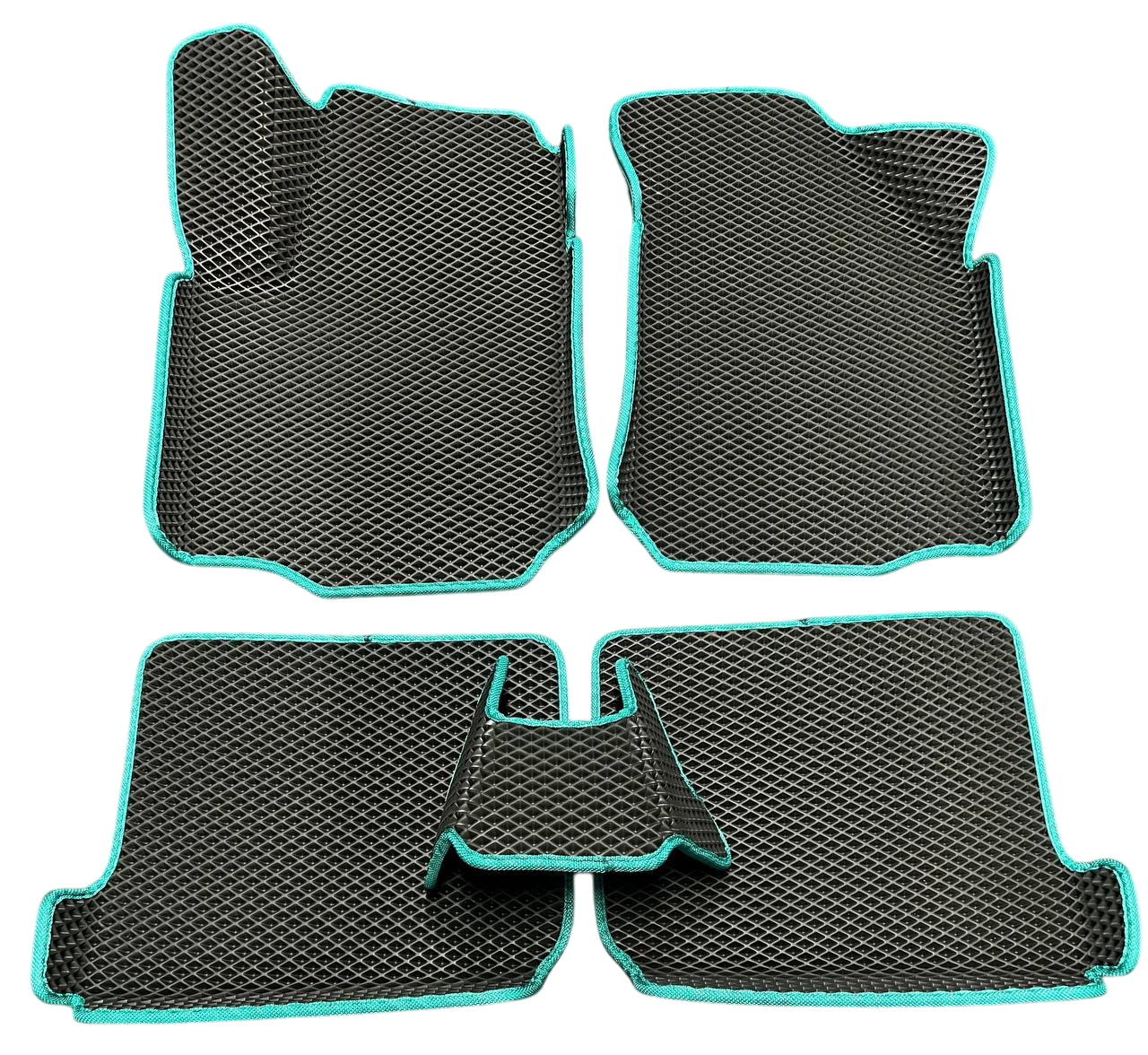 Коврики с бортиками EVA в салон с 3Д лапой для Volkswagen Golf 4 1998+ г. (2458792977)