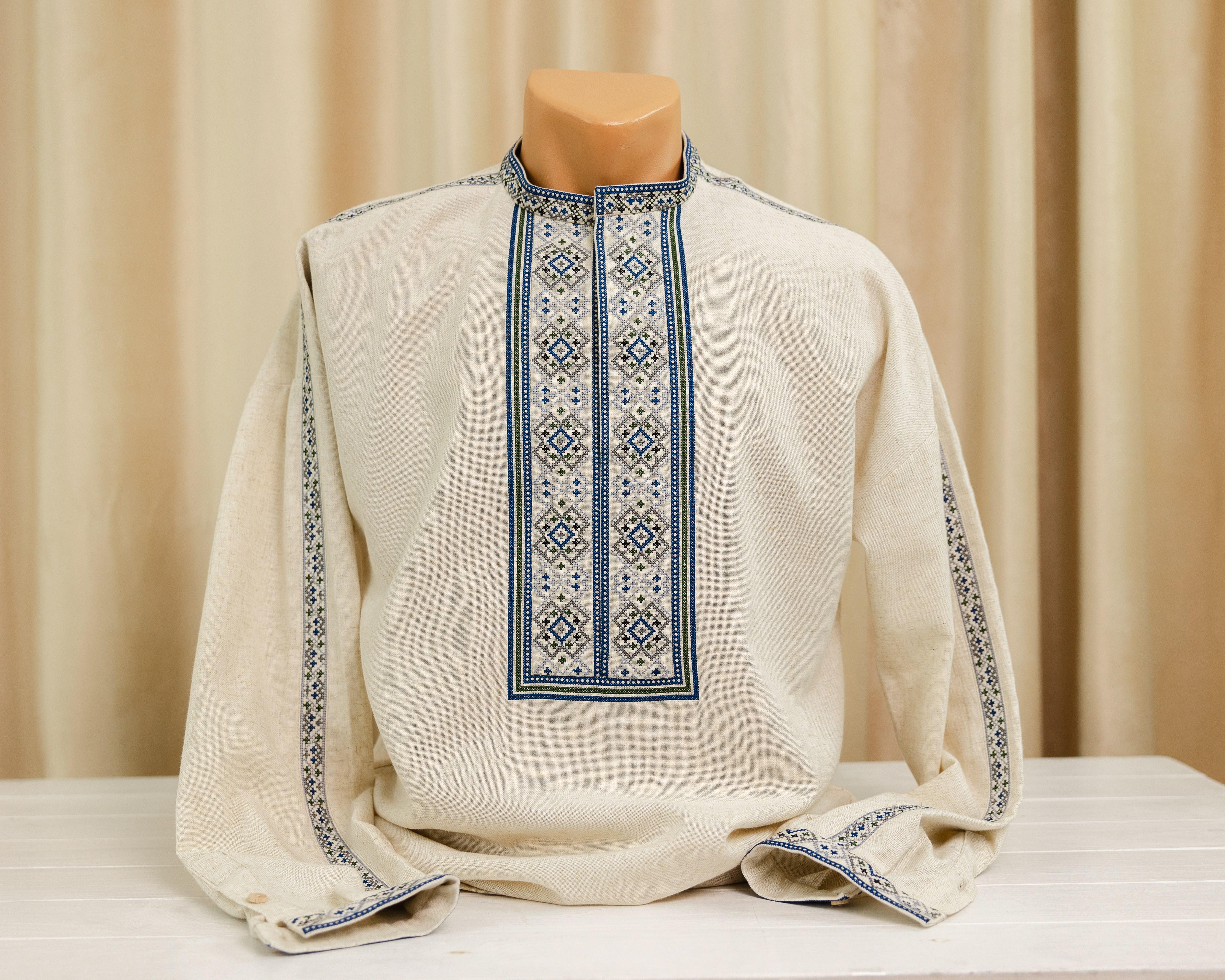 Рубашка-вышиванка мужская XRmaster Сокол 3XL (0002201-XXXL) - фото 2