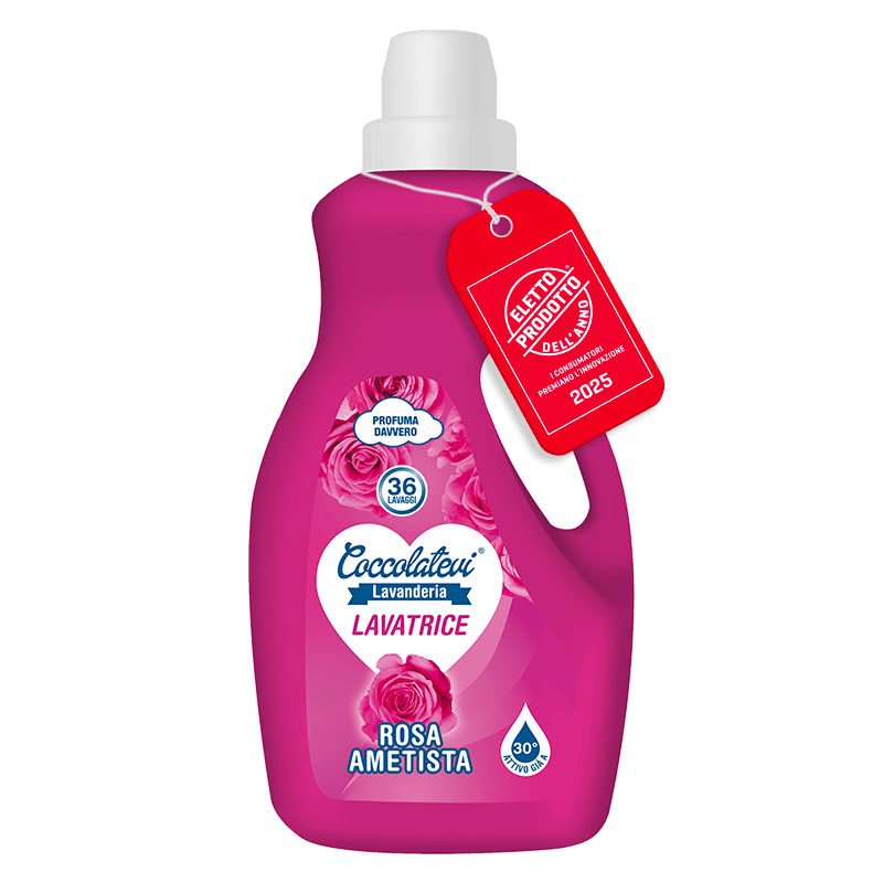 Гель для прання білих та кольорових речей Coccolatevi Rosa Ametista 1,8 л (27194491)