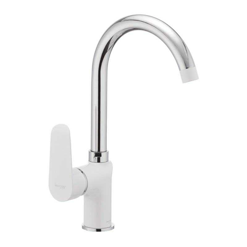 Смеситель для кухни MIXXUS Colorado 014 Белый (MI1641)