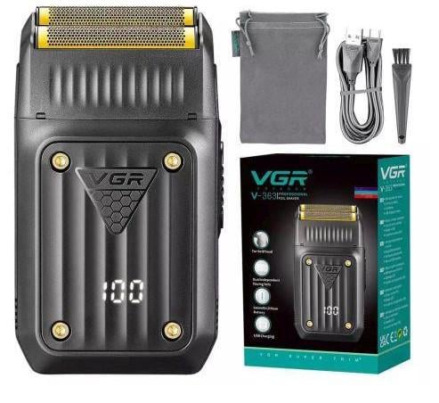 Електробритва-шейвер VGR V-363 для сухого гоління LED Display (2271720381)