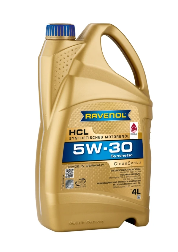 Моторное масло RAVENOL HCL 5W-30 синтетика 4 л (1111118-004)