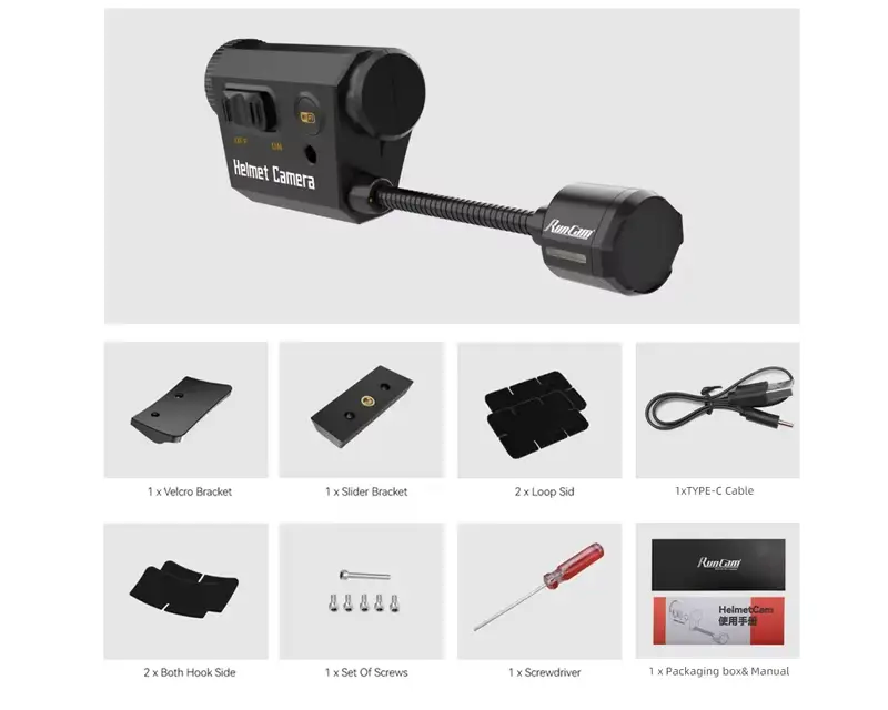 Камера RunCam на шолом для військових і карта пам'яті - фото 6 Камера RunCam на шолом для військових і карта пам'яті - фото 6