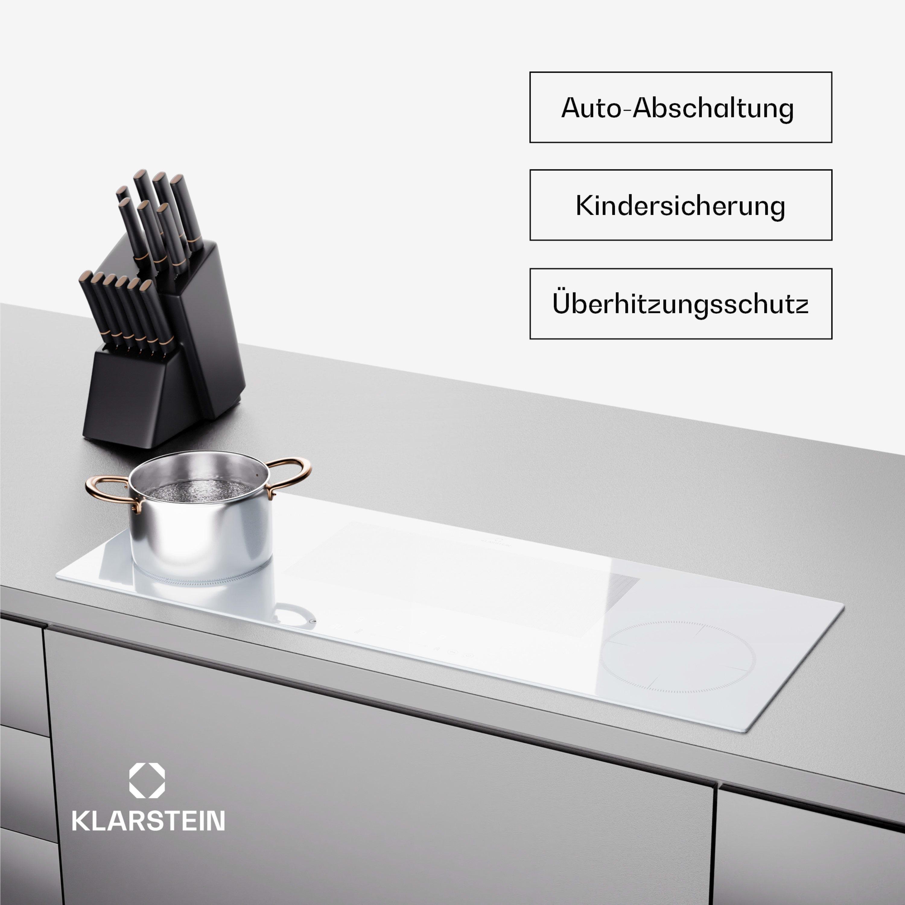 Варильна поверхня індукційна KLARSTEIN Delicatessa 90 Slim Hybrid (10045613) - фото 4 Варильна поверхня індукційна KLARSTEIN Delicatessa 90 Slim Hybrid (10045613) - фото 4