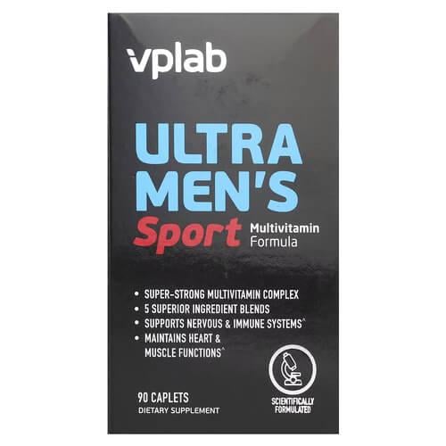 Витамины для мужчин VPLab Ultra Mens Sport Multivitamin Formula 90 табл. (VPB-54130)