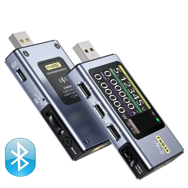 Тестер професійний Fnirsi FNB 58 USB - фото 2