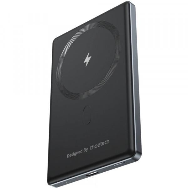 Повербанк Choetech Magnetic Wireless 5000 mAh 20W Black (B738-CCBK)