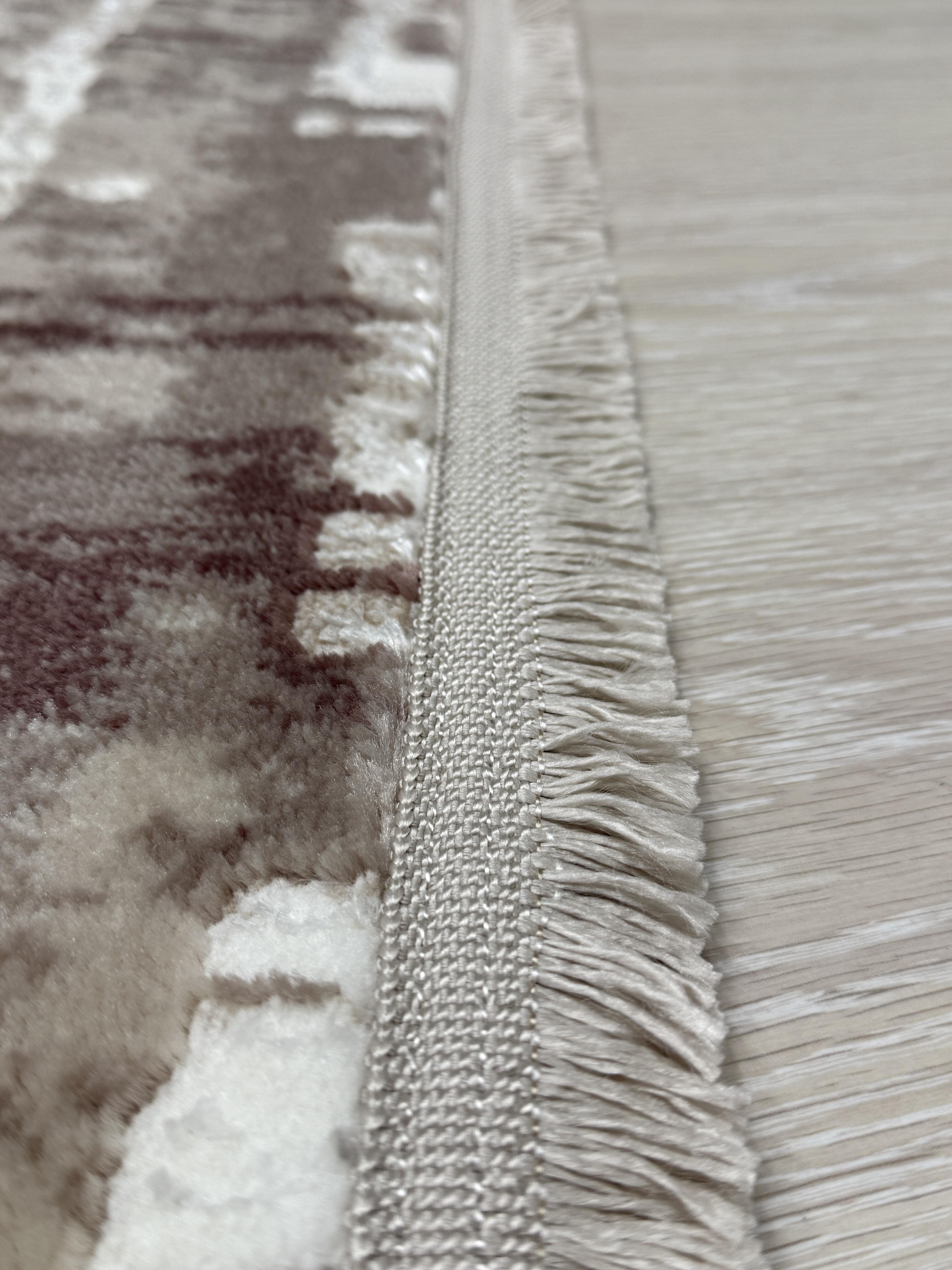 Килим Mars з невисоким ворсом 200x400 см Бежевий (2701BAK/K8) - фото 11 Килим Mars з невисоким ворсом 200x400 см Бежевий (2701BAK/K8) - фото 11