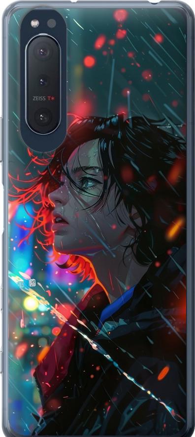 Чохол на Sony Xperia 5 II Нічні вогні (6096t-2258-42517) Чохол на Sony Xperia 5 II Нічні вогні (6096t-2258-42517)