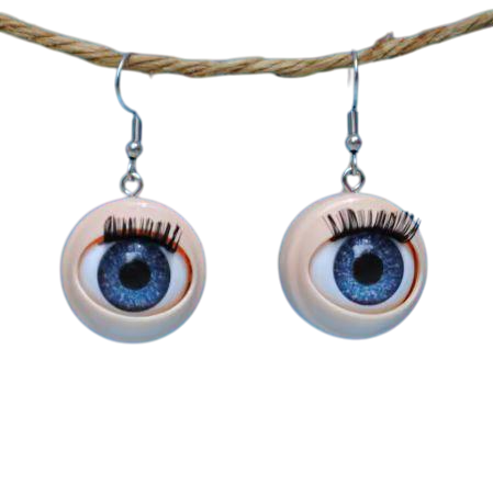Серьги женские в форме глазного яблока (2447139993)