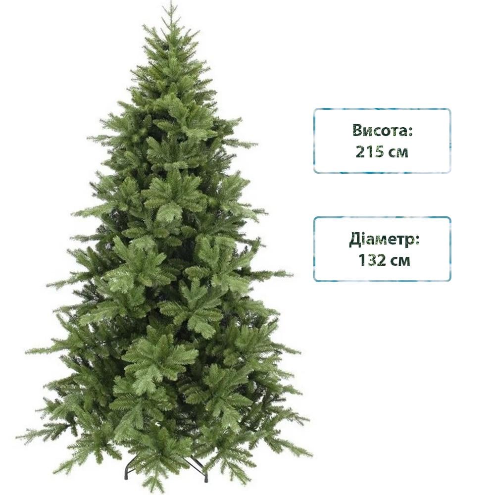 Штучна ялинка лита Triumph Tree Nottingham de Luxe 215 см Зелений (8711473288025) - фото 2