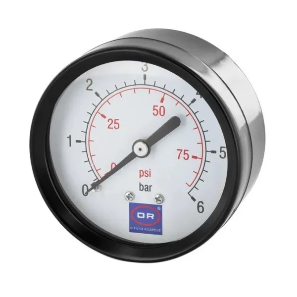 Манометр фронтальный Ф40 1/4" 6 бар OR