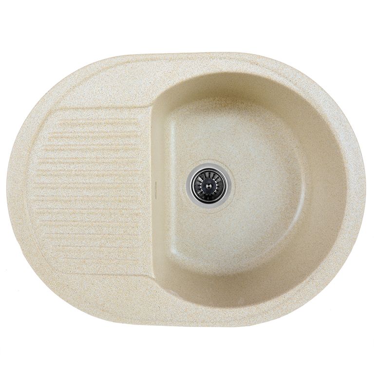 Мойка кухонная Platinum Bora 6247S Бежевый (353087)