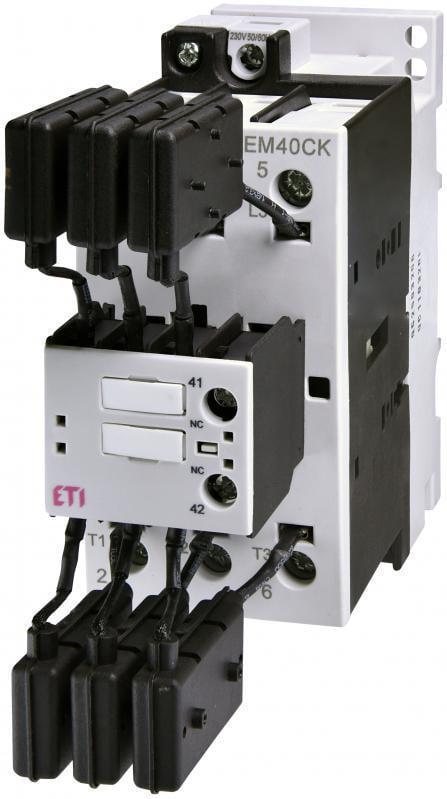 Контактор для конденсаторов ETI CEM CK 40.01N 40 кВАр 440 В 1NC (4643822)