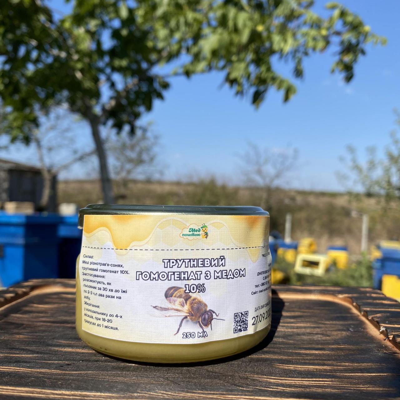 Гомогенат трутневый с медом 10% (1284586281) Гомогенат трутневый с медом 10% (1284586281)