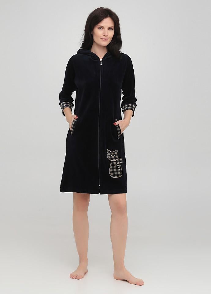 Халат Wild love XL Синий (20616-03) Халат Wild love XL Синий (20616-03)