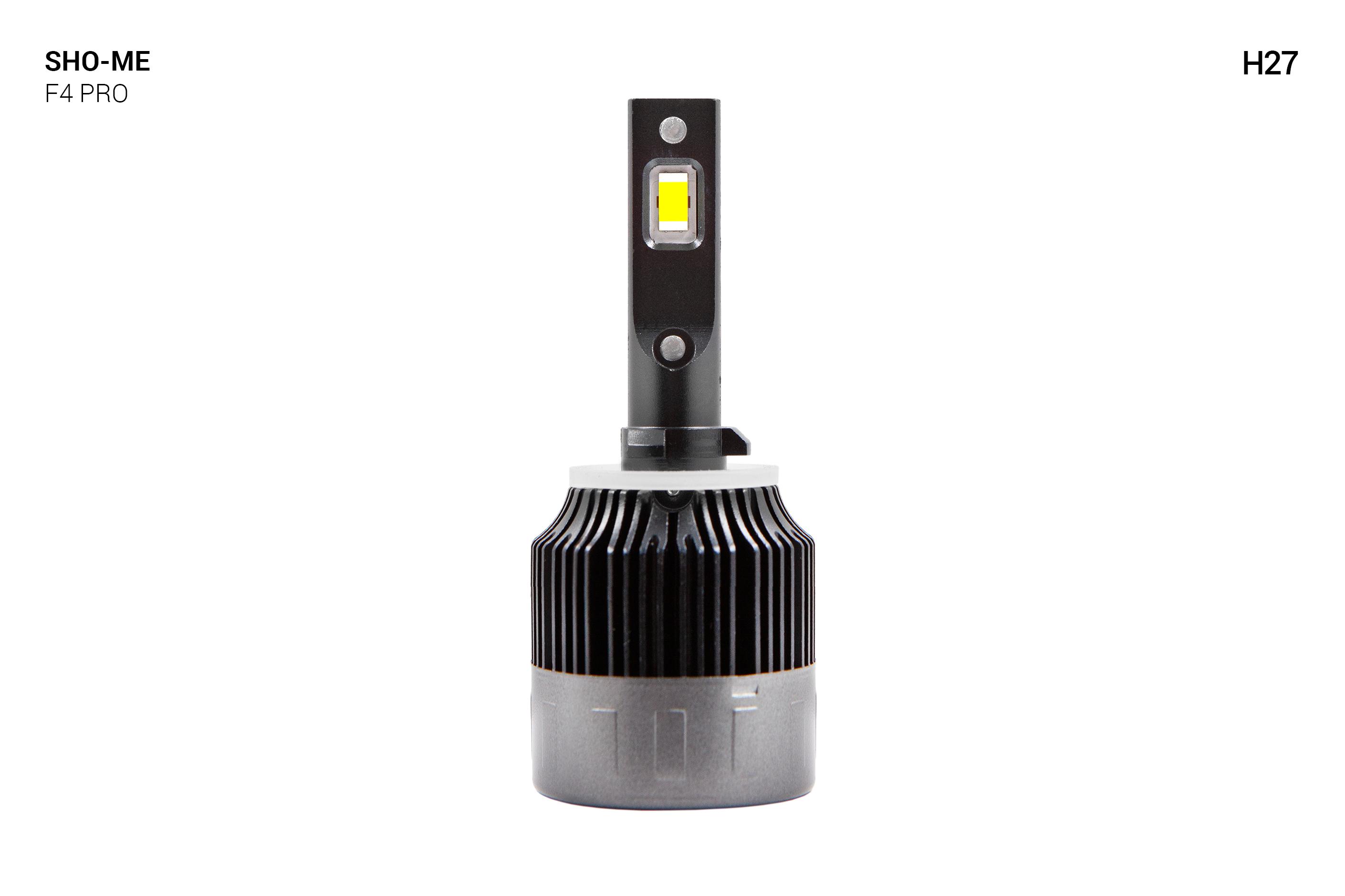 Автолампи Sho-Me F4-Pro H27 LED 45W 2 шт. - фото 5