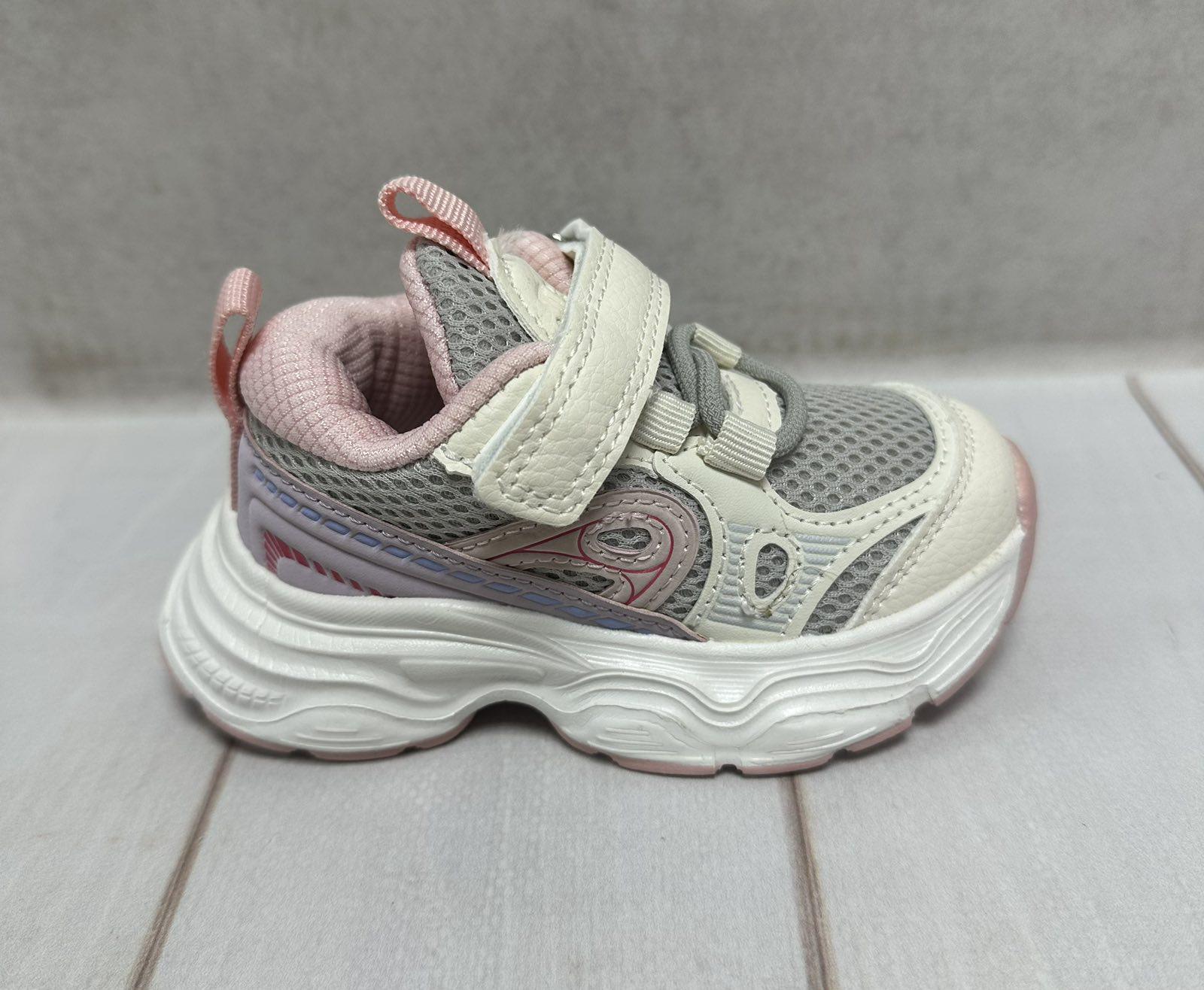 Кросівки для дівчинки у сітку Jong Golf на липучці р. 22 14 см Рожевий