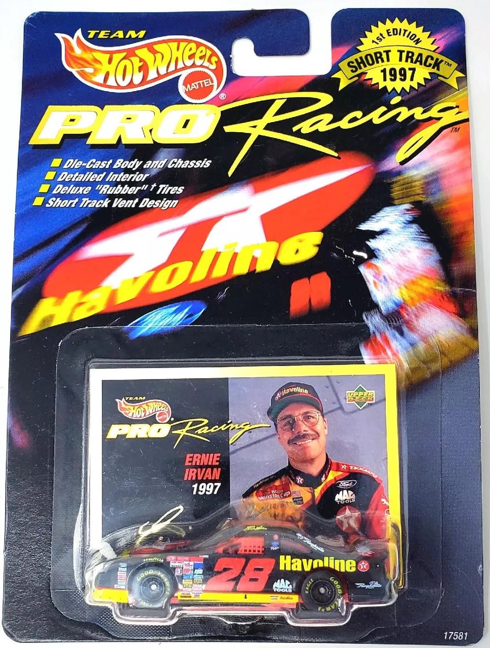 Іграшкова машинка Hot Wheels Ford Thunderbird Texaco Havoline №28 Ernie Irvan 1997 Pro Racing NASCAR (17581)