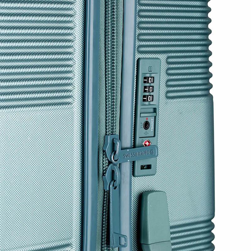 Валіза Swissbrand Cairo M Teal (DAS301349) - фото 4 Валіза Swissbrand Cairo M Teal (DAS301349) - фото 4