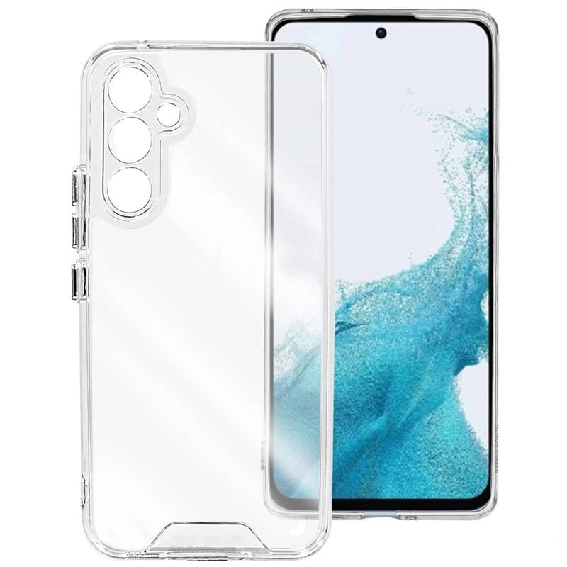 Противоударный чехол TPU Space Case transparent для Samsung Galaxy S23 FE Прозрачный